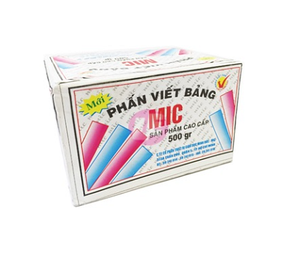 Hộp phấn viết bảng MIC 500g 100viên